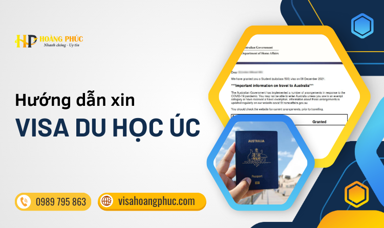 Hướng dẫn xin Visa du học Úc - Các bước chi tiết 2025 | Visa Hoàng Phúc