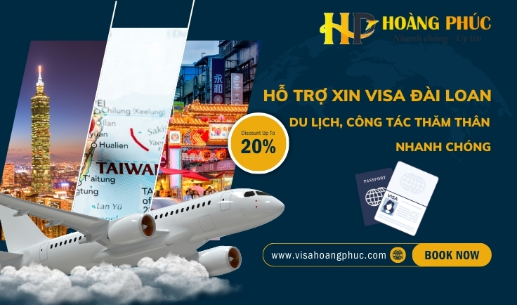 Visa Đài Loan | Làm Visa Du Lịch, Công Tác & Thăm Thân Nhanh Chóng